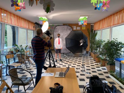 Készül a tablófotó